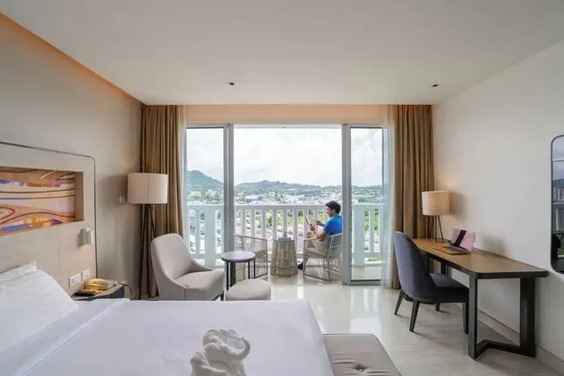 Deluxe Oda, 1 En Büyük (King) Boy Yatak, Balkon
