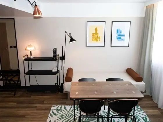 Stüdyo, 1 Çift Kişilik Yatak, Küçük Mutfak