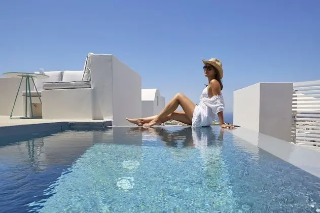 Deluxe Süit, 1 Yatak Odası, Kişiye Özel Havuzlu, Deniz Manzaralı