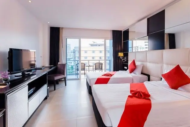 Deluxe Oda, 2 Tek Kişilik Yatak, Havuz Manzaralı (Grand Deluxe Twin)