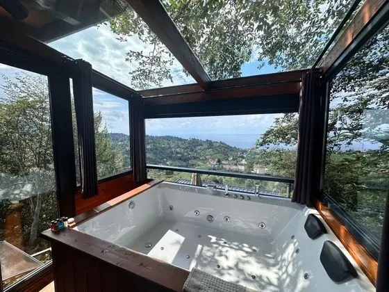 Deluxe Villa, Doğa Manzaralı, Şömineli ve Jakuzili