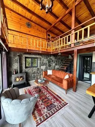 Deluxe Villa, Doğa Manzaralı, Şömineli ve Jakuzili