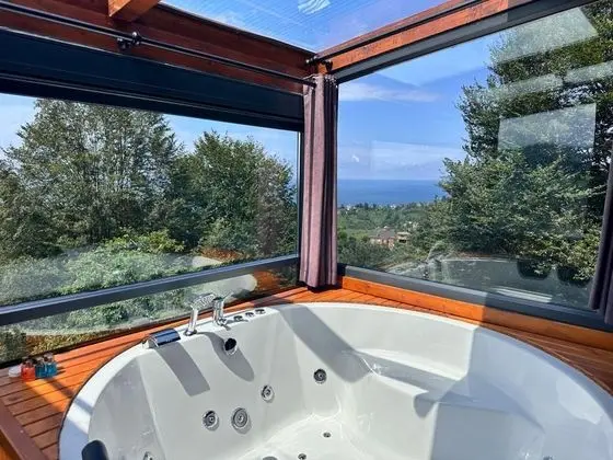 Deluxe Saunalı Oda, Doğa Manzaralı, Jakuzili ve Saunalı
