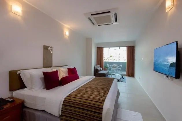 Economy Tek Büyük Yataklı Oda, 1 En Büyük (King) Boy Yatak, Balkon, Okyanus Manzaralı