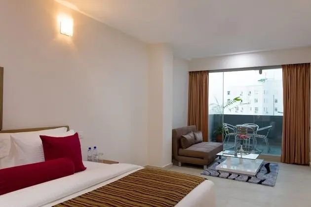 Economy Tek Büyük Yataklı Oda, 1 En Büyük (King) Boy Yatak, Balkon, Okyanus Manzaralı
