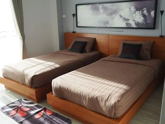 Standard Oda, 2 Tek Kişilik Yatak, Sigara İçilmez, Balkon