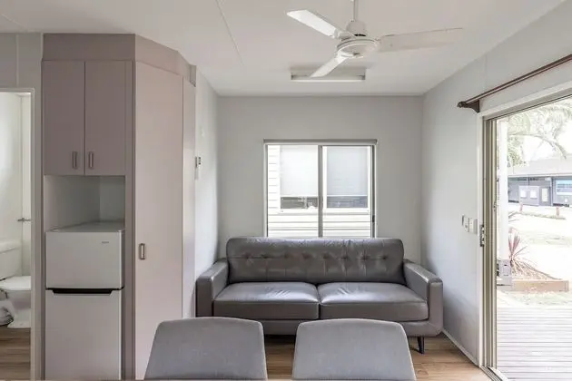 Deluxe Kulübe, 2 Yatak Odası, Sigara İçilmez, Mutfak (Sheerwater Cabin)