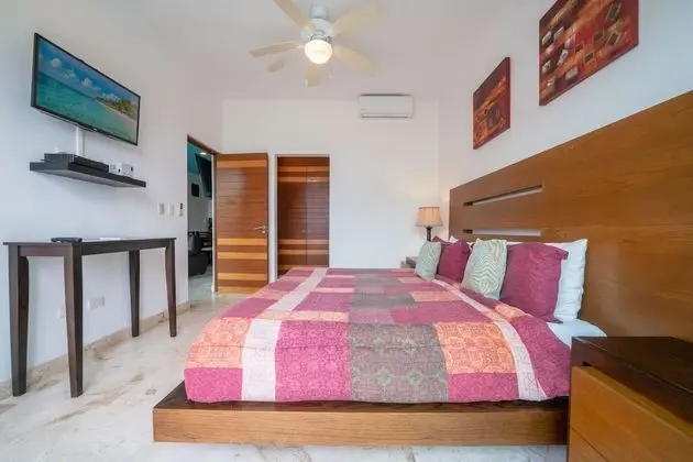 Exclusive Çatı Katı Süiti (Penthouse), 3 Yatak Odası, Plaj Manzaralı, Denize Sıfır