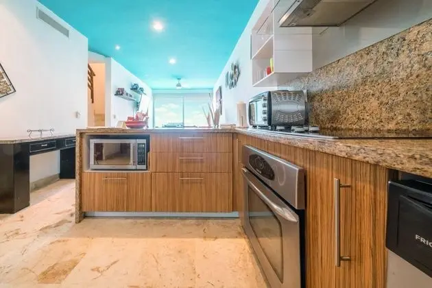 Exclusive Çatı Katı Süiti (Penthouse), 3 Yatak Odası, Plaj Manzaralı, Denize Sıfır