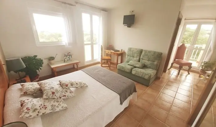 Panoramic Tek Büyük Yataklı Oda, Teras