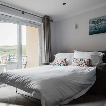 Luxury Apart Daire, Banyolu/Duşlu (North Cornish coast)