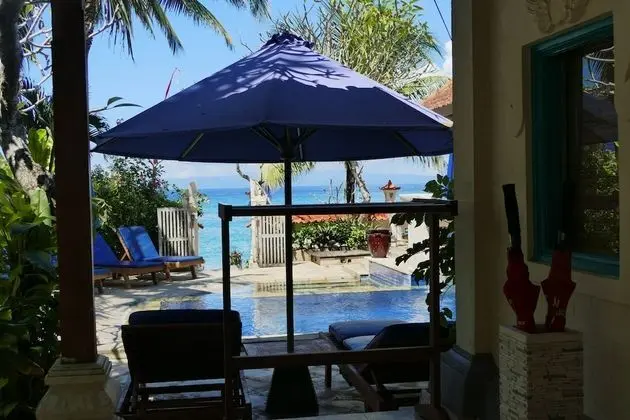 Deluxe Bungalov, 2 Yatak Odası, Deniz Manzaralı
