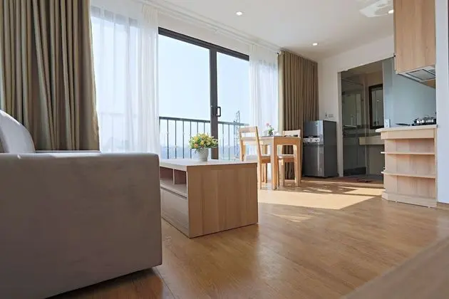 Deluxe Apart Daire, 1 Büyük (Queen) Boy Yatak, Göl Manzaralı, Göl Kenarı