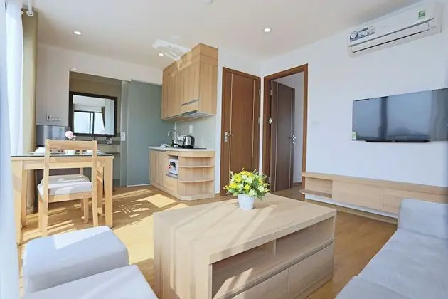 Deluxe Apart Daire, 1 Büyük (Queen) Boy Yatak, Göl Manzaralı, Göl Kenarı