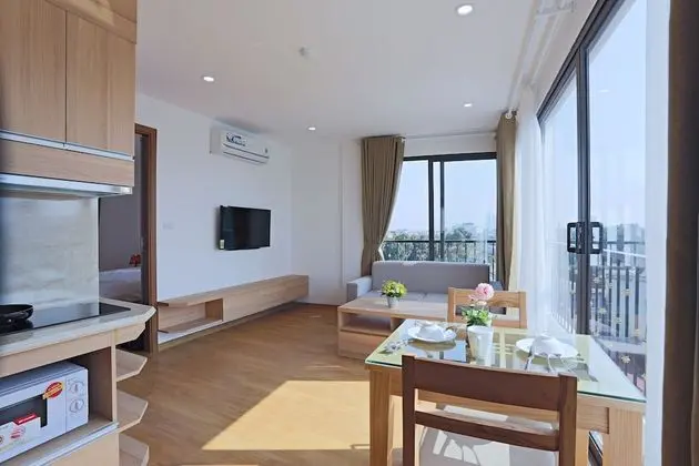 Deluxe Apart Daire, 1 Büyük (Queen) Boy Yatak, Göl Manzaralı, Göl Kenarı