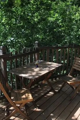Traditional Ağaç Ev, 1 Yatak Odası, Park Manzaralı (Cabane du Funambule)