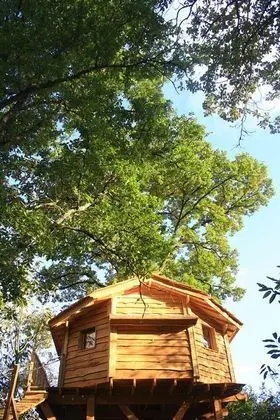 Traditional Ağaç Ev, 1 Yatak Odası, Park Manzaralı (Cabane du Funambule)