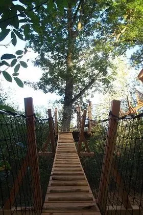 Traditional Ağaç Ev, 1 Yatak Odası, Park Manzaralı (Cabane du Funambule)