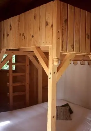 Traditional Ağaç Ev, 1 Yatak Odası, Park Manzaralı (Cabane du Funambule)