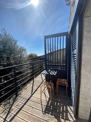 Tek Büyük Yataklı Oda, 1 Büyük (Queen) Boy Yatak, Havuz Manzaralı (Ô De Glace)