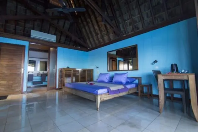 Panoramic Bungalov, Banyolu/Duşlu, Deniz Manzaralı (sur Pilotis)