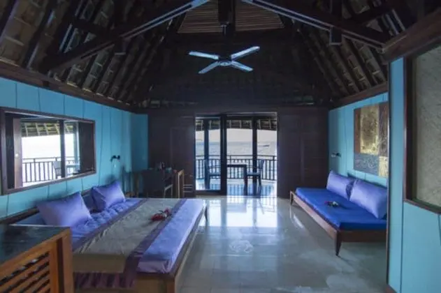 Panoramic Bungalov, Banyolu/Duşlu, Deniz Manzaralı (sur Pilotis)
