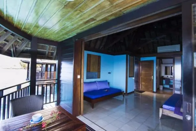 Panoramic Bungalov, Banyolu/Duşlu, Deniz Manzaralı (sur Pilotis)
