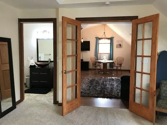 Romantic Çatı Katı (Loft), 1 En Büyük (King) Boy Yatak, Jakuzi, Avlu Manzaralı