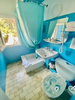 Chambre double, côté mer