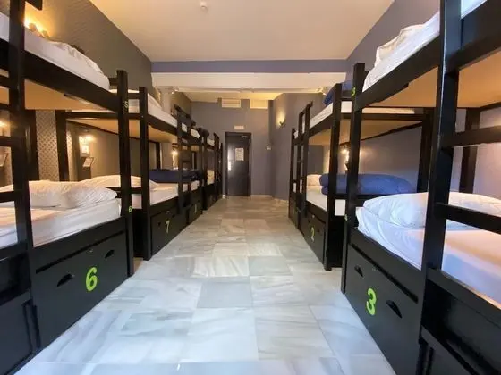 One Bed in a Dorm Room  for 10 People