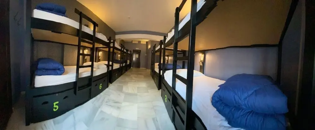 One Bed in a Dorm Room  for 10 People
