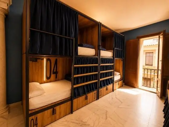 One Bed in a Dorm Room  for 10 People