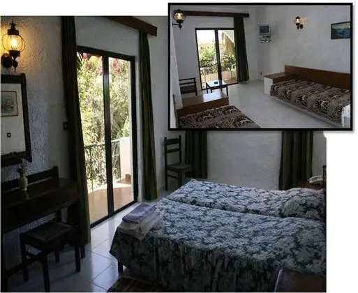 Tek Büyük Yataklı Oda, Balkon, Bahçe Manzaralı