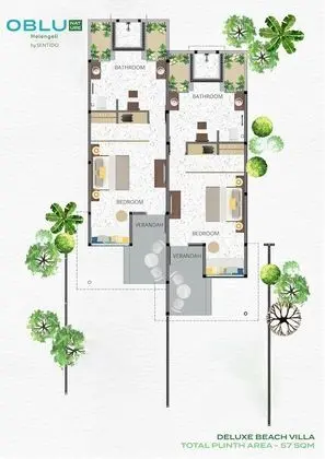 Deluxe Villa, Plaj Manzaralı