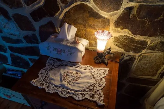 Romantic Kır Evi, 1 Büyük (Queen) Boy Yatak (Owls Croft)