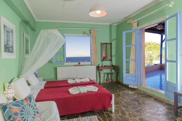Comfort Üç Kişilik Oda, Deniz Manzaralı (Flora)