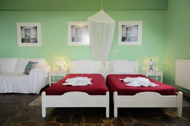 Comfort Üç Kişilik Oda, Deniz Manzaralı (Flora)