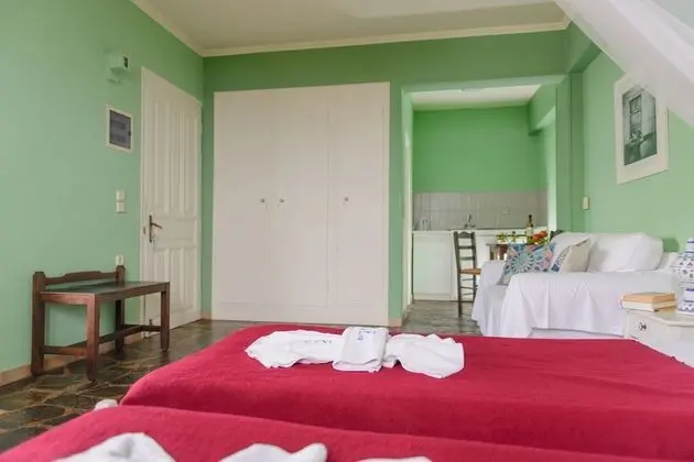 Comfort Üç Kişilik Oda, Deniz Manzaralı (Flora)
