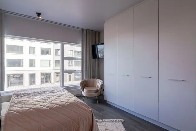 Deluxe Apart Daire, 1 Büyük (Queen) Boy Yatak ve Çekyat, Okyanus Manzaralı, Okyanusa Sıfır