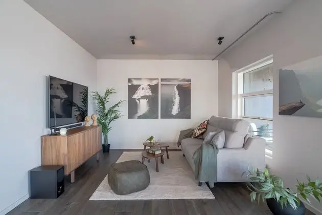 Deluxe Apart Daire, 1 Büyük (Queen) Boy Yatak ve Çekyat, Okyanus Manzaralı, Okyanusa Sıfır