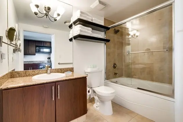 Luxury Stüdyo, 2 Büyük (Queen) Boy Yatak, Küçük Mutfak, Okyanus Manzaralı (0 Bedroom)
