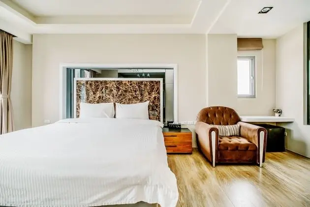 Deluxe Tek Büyük Yataklı Oda, Balkon, Okyanus Manzaralı