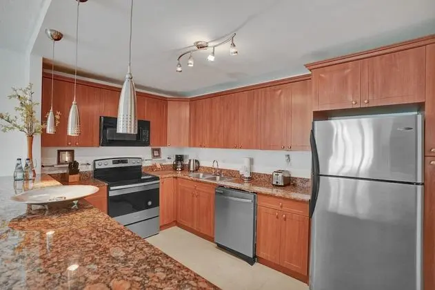 Luxury Daire, 1 Yatak Odası, Mutfak, Bahçe Manzaralı