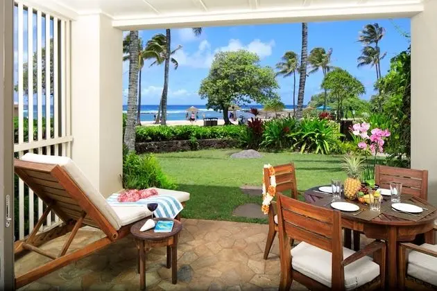 Deluxe Villa, 1 Büyük (Queen) Boy Yatak ve Çekyat, Plaj Manzaralı (Villa 102)