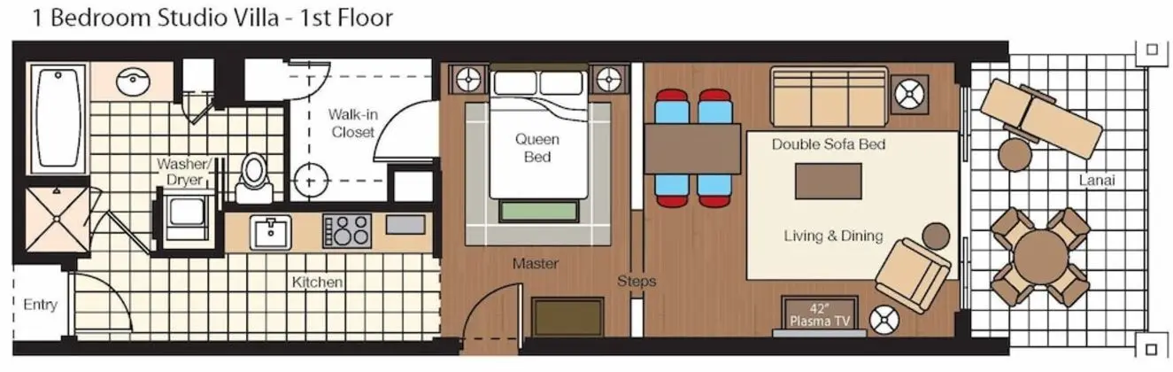 Deluxe Villa, 1 Büyük (Queen) Boy Yatak ve Çekyat, Plaj Manzaralı (Villa 102)