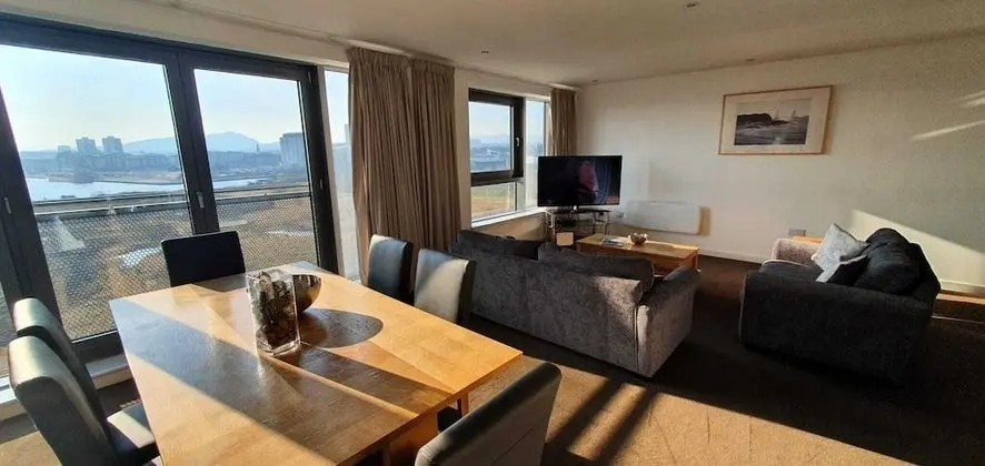 Executive Apart Daire, 2 Yatak Odası, Balkon, Liman Manzaralı