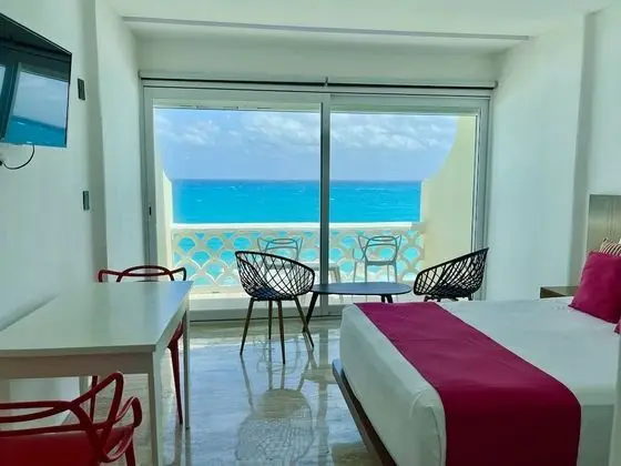 Panoramic Stüdyo Süit, Balkon, Deniz Manzaralı
