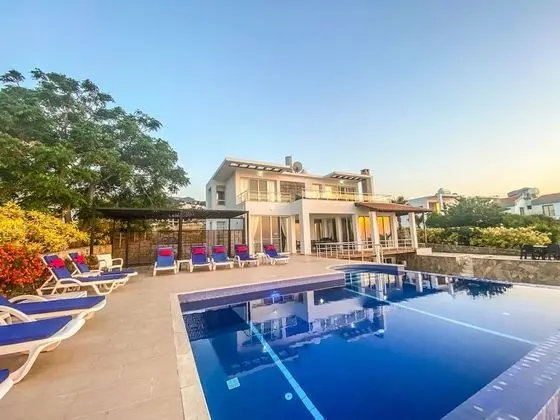 Villa, 5 Yatak Odası, Şömine