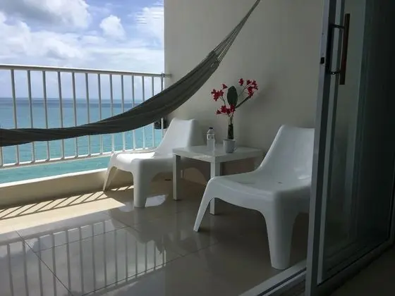 Luxury Apart Daire, 1 En Büyük (King) Boy Yatak, Okyanus Manzaralı, Okyanusa Sıfır