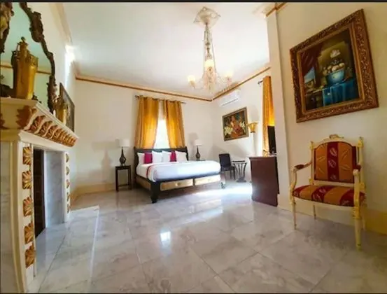 Luxury Oda, Şömine, Kısmi Deniz Manzarası (Sapphire)